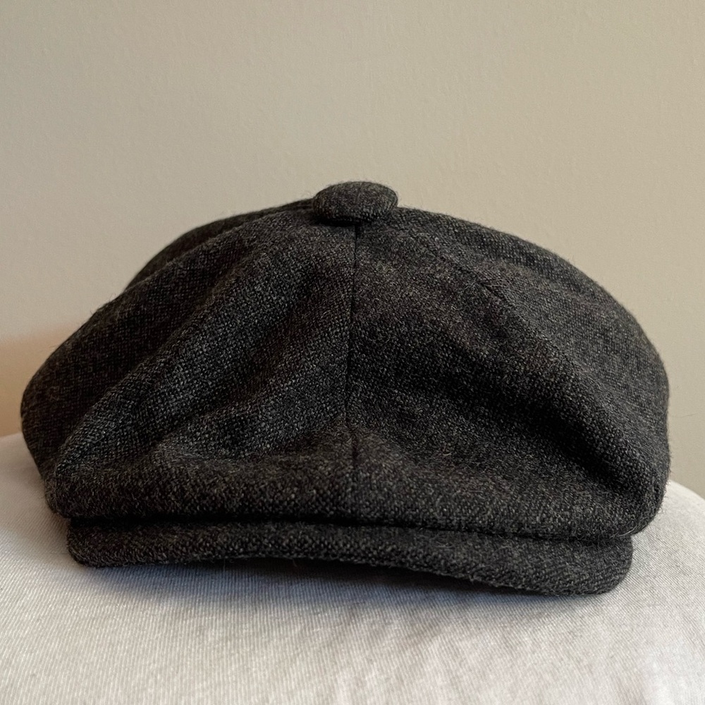 Goorin Bros Black Flat Cap